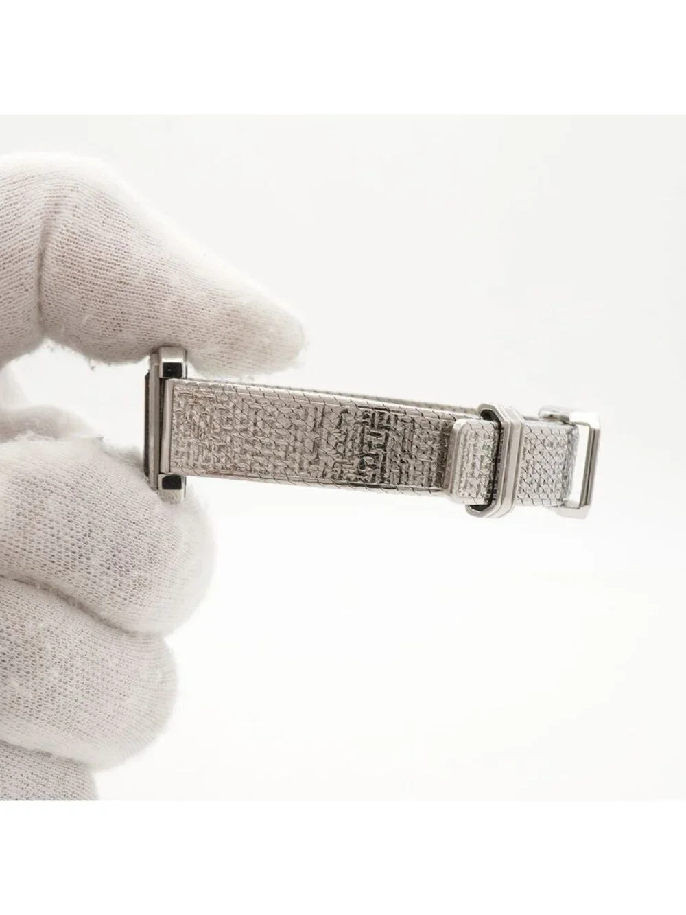 Chanel Boyfriend Tweed Diamond Bezel Black Dial Watch